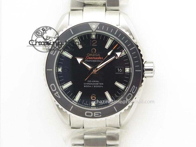 0329 Planet Ocean Professional Ceramic Bezel 45mm 1:1 Noob Best Edition on SS Bracelet A Attractive 8289